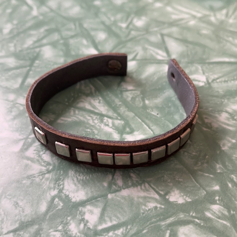 Tracey Tanner leather wristband